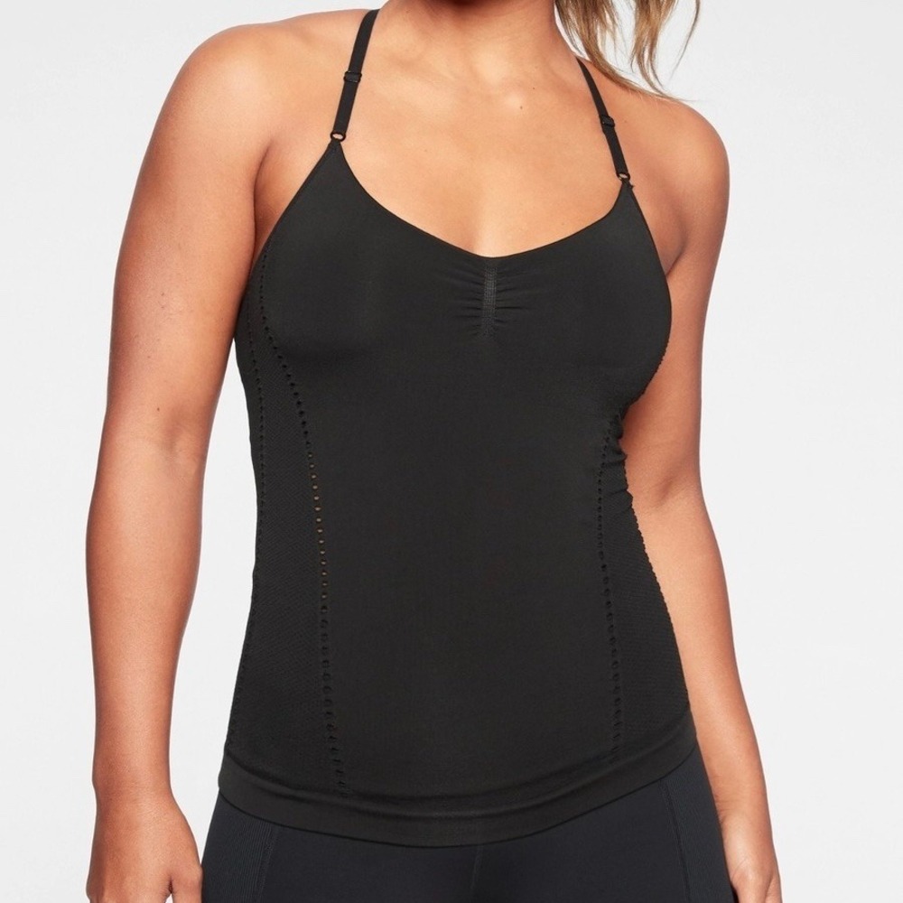 Athleta Allegro Support Tank Top,‎ Black